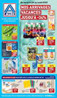 Catalogue de cette semaine des magasins Aldi Valable du 01 au 07 juillet 2025