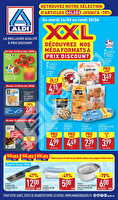 XXL Découvrez nos méga formats à prix discount chez Aldi Valable du 24 au 30 juin 2025