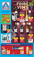Foire aux vins d'automne des magasins Aldi Valable du 23 au 29 septembre 2025