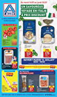 Catalogue de la semaine prochaine des magasins Aldi Valable du 14 au 20 juillet 2026