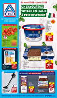Catalogue de la semaine prochaine des magasins Aldi Valable du 25 au 31 août 2026
