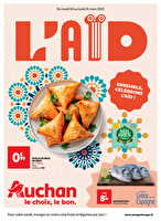 Ensemble, célébrons l'aïd  hypermarché chez Auchan Valable du 18 au 31 mars 2025