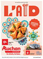 Ensemble, célébrons l'aïd  supermarché des magasins Auchan Valable du 18 au 31 mars 2025