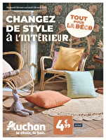 Tout pour la déco des magasins Auchan Valable du 18 mars au 28 avril 2025
