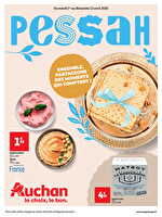 Pessah : ensemble partageons des moments qui comptent ! chez Auchan Valable du 01 au 13 avril 2025