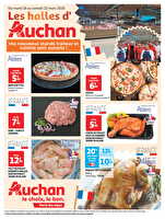 Les halles d' auchan des magasins Auchan Valable du 18 au 22 mars 2025