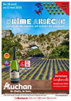 Tract drôme ardèche des magasins Auchan Valable du 28 avril au 05 mai 2025
