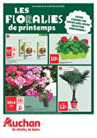 Floralies des magasins Auchan Valable du 21 au 28 avril 2025