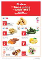 Les bons plans du week-end dans votre hyper ! chez Auchan Valable du 17 au 20 avril 2025