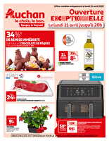 Tract lundi de pâques chez Auchan Valable du 21 avril 2025
