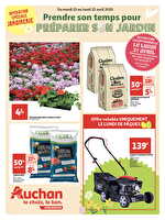 Jardinerie et lundi de paques chez Auchan Valable du 15 au 21 avril 2025