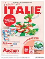 Comme en italie : la dolce vita pour votre budget aussi des magasins Auchan Valable du 23 avril au 04 mai 2025
