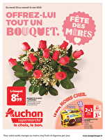 Découvrez notre sélection de super promos  chez Auchan Valable du 20 au 31 mai 2025
