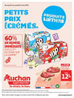 Les halles de printemps  chez Auchan Valable du 06 au 17 mai 2025