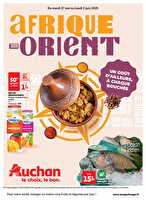 Tract afrique orient supermarché des magasins Auchan Valable du 27 mai au 02 juin 2025