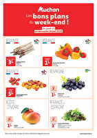 Les bon plans du week-end dans votre hyper ! chez Auchan Valable du 15 au 18 mai 2025