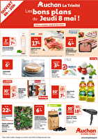 Les bons plans du 8 mai a auchan la trinite chez Auchan Valable du 08 mai 2025