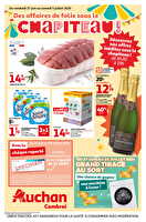 Chapiteau en folie des magasins Auchan Valable du 27 juin au 05 juillet 2025