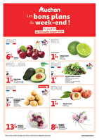 Les bons plans du week-end dans votre hyper ! chez Auchan Valable du 19 au 22 juin 2025