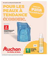 Pour les peaux à tendance économe chez Auchan Valable du 01 au 20 juillet 2025