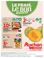 Le frais, le bon, moins cher des magasins Auchan Valable du 24 au 28 juin 2025