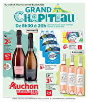 Grand chapiteau sur le parking des magasins Auchan Valable du 27 juin au 05 juillet 2025