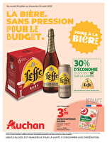 Foire à la bière : sans pression pour le budget des magasins Auchan Valable du 29 juillet au 10 août 2025