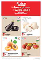 Les bons plans du week-end dans votre super !  chez Auchan Valable du 03 au 06 juillet 2025