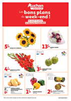 Les bons plans du week-end dans votre super !  chez Auchan Valable du 31 juillet au 03 août 2025