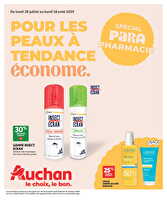 Pour les peaux à tendance économe chez Auchan Valable du 29 juillet au 17 août 2025