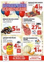 Bonne fête du 14 juillet chez Auchan Valable du 14 juillet 2025