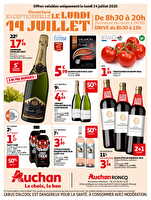 Tract du 14 juillet chez Auchan Valable du 14 juillet 2025