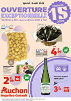 Spécial 15 août des magasins Auchan Valable du 15 août 2025