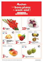 Les bons plans du week-end dans votre hyper ! chez Auchan Valable du 31 juillet au 03 août 2025