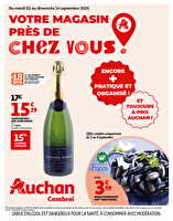 Votre magasin près de chez vous des magasins Auchan Valable du 02 au 14 septembre 2025