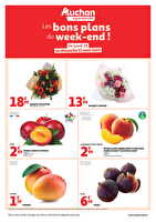 Les bons plans du week-end dans votre super !  chez Auchan Valable du 28 au 31 août 2025