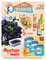 Braderie des magasins Auchan Valable du 29 août au 07 septembre 2025