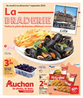 Braderie nord supermarche chez Auchan Valable du 02 au 07 septembre 2025