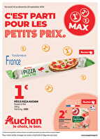 C'est parti pour les petits prix chez Auchan Valable du 16 au 28 septembre 2025
