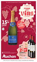 Foire aux vins d'automne  des magasins Auchan Valable du 30 septembre au 11 octobre 2025