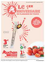 Plaisance - 1er anniversaire des magasins Auchan Valable du 16 au 27 septembre 2025