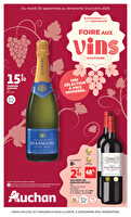 Foire aux vins d'automne  des magasins Auchan Valable du 30 septembre au 11 octobre 2025