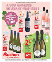 En attendant la foire aux vins des magasins Auchan Valable du 26 septembre au 13 octobre 2025