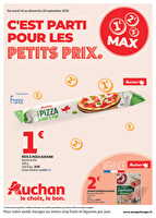 C'est parti pour les petits prix des magasins Auchan Valable du 16 au 28 septembre 2025