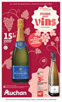 Foire aux vins d'automne  chez Auchan Valable du 30 septembre au 11 octobre 2025