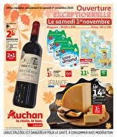 1 er novembre des magasins Auchan Valable du 11 novembre 2025