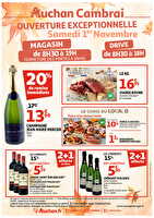 Tract 1er novembre 2025 des magasins Auchan Valable du 01 novembre 2025