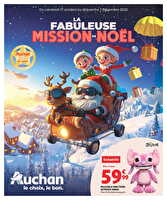 La fabuleuse mission de noël des magasins Auchan Valable du 21 octobre au 07 décembre 2025