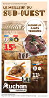 Sud ouest terroir super des magasins Auchan Valable du 14 au 18 octobre 2025
