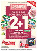 C'est parti pour les 25 jours auchan dans votre super chez Auchan Valable du 28 octobre au 08 novembre 2025